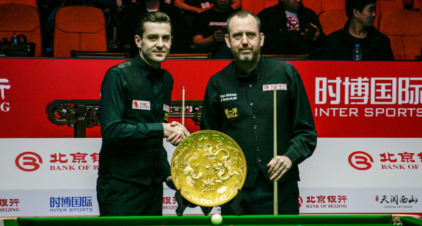 Mark Selby i Mark Williams przed finałem China Open 2017