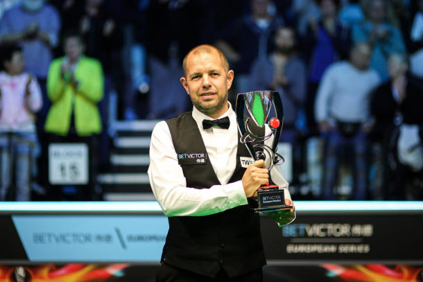 Barry Hawkins zwycięzcą European Masters 2023